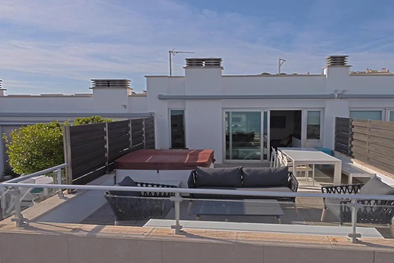 Apartment Luxe Penthouse Centrum L'Escala 300M Strand-8Pax Wifi 2Parking